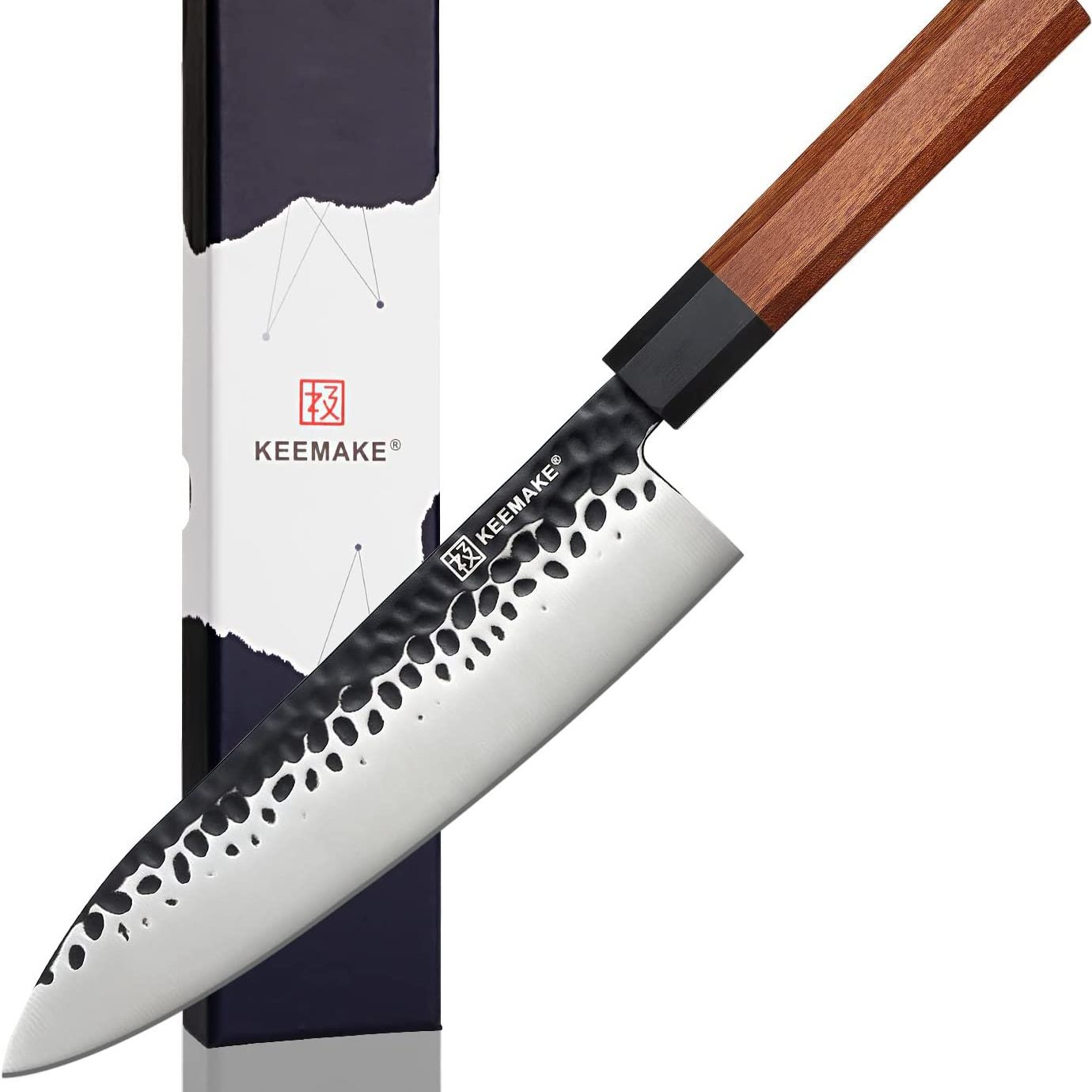 Cuchillo Acero Damasco 67 Chef Cocina Profesional Japonés